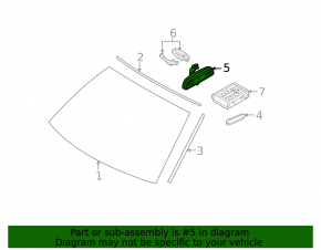 Interior mirror for BMW X5 E70 07-13