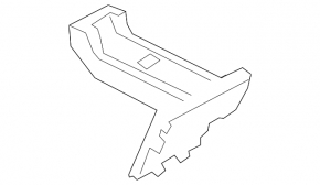 Phone holder in the center console BMW X5 F15 14-18