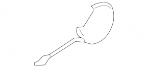 Plug towing hook rear bumper left Mini Cooper F56 3d 14-24