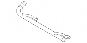 Additional radiator pipe water Audi A3 8V 15-20 2.0T