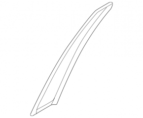 Nissan Ariya 23-25 front right side door trim panel