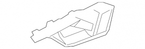 Inner rear left door handle for Audi Q3 83A 19-25