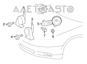 Signal high Toyota Venza 21-