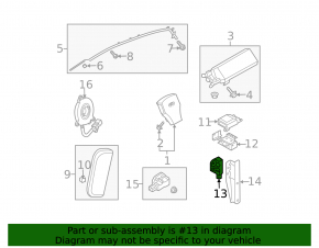 Front left airbag sensor for Nissan Murano z50 03-08