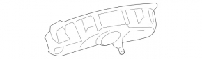 Fuel filler neck housing Mercedes CLS-class C257 19-23