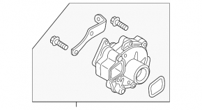 Mazda CX-9 16-23 Water Pump