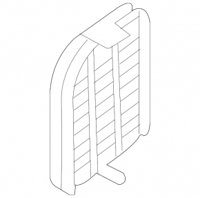 Air intake grille left BMW X7 G07 19- N63, S68