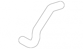 Lower cooling hose for Nissan Versa 1.8 10-12