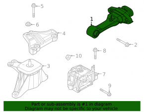 Rear engine mount Kia Sorento 25-26 1.6T PHEV