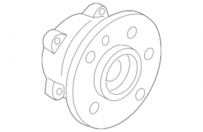 Rear left hub BMW 2 F44 20-24 FWD
