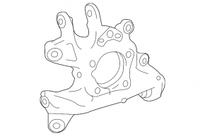 Rear left axle Lexus RX350 RX450h 16-22