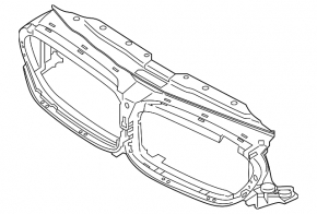 Upper radiator duct BMW 5 G30 21-23 rest M5, S63