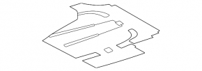 Heated 3rd row seat, lower right, BMW X7 G07 19-25