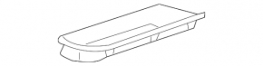 Black dashboard trim for Toyota Camry V70 18-19