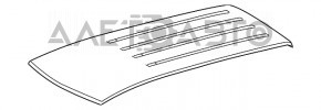 Metal roof Toyota Highlander 08-13 without sunroof