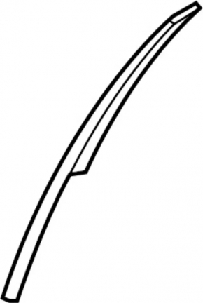 Door trim side front right Infiniti Q50 14-20