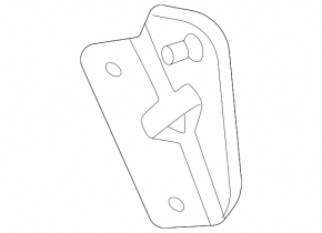 Right tailgate shock absorber bracket Chevrolet Equinox EV 24-26