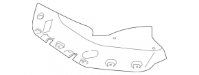 Mercedes GLS-class X166 13-19 hood insulation