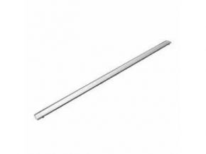 Molding door-glass central rear left Ford Fiesta 11-19 chrome
