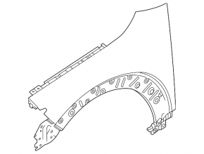 Front left wing Mazda CX-30 20- OEM