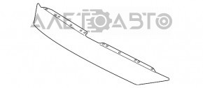 Upper radiator grille trim Mazda 6 13-17