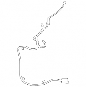 Front Left Door Wiring Ford Mustang Mach-E 21-23