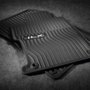 Set of interior mats Acura ILX 13-15 rubber black, not original