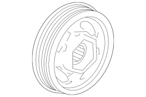 Crankshaft Pulley Honda Civic X FC 16-21 K20C2 2.0