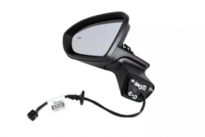 Left side mirror complete Chevrolet Cruze 16- BSM, turn signal, heating
