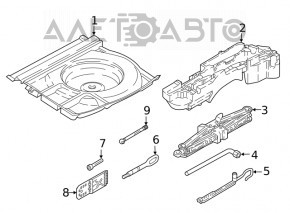 Tool kit set VW Atlas 18-23