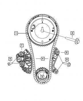 Dodge Durango 11-24 5.7 Camshaft Gear