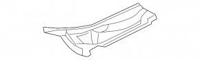 Windscreen wiper grille right plastic Nissan 350z