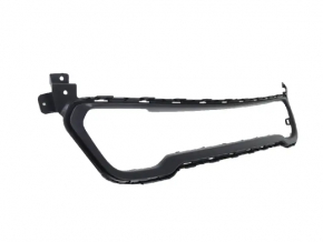 Jeep Cherokee KL 14-18 Front Bumper Lower Grille Frame Glossy Black,