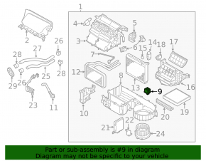Mitsubishi Outlander Heater Heater Transistor 14-21