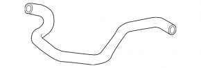 Cooling system hose Audi Q7 4L 11-15 3.0