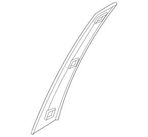 Hyundai Palisade 20-25 front side door trim, rear right