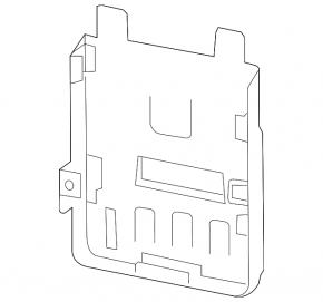 Chevrolet Malibu 18- 1.5T Engine Computer ECU Housing Lower Part