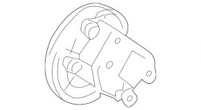 Heater flap motor Toyota Highlander 14-15