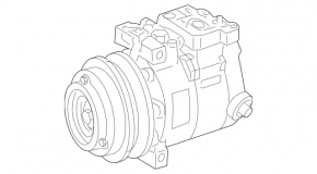 Mercedes X164 GL W164 ML W251 R M273 M272 Air Conditioning Compressor