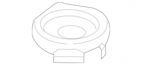 Mercedes W167 GLE 350 450 20-23 torpedo speaker