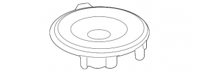Mercedes GLC 16-22 Premium Audio central dashboard speaker, dented