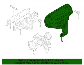 Manifold Guard Ford Escape MK3 13-19 1.6T