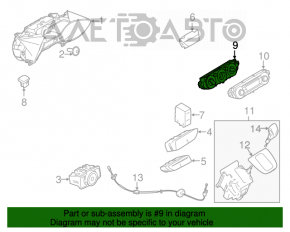 Climate control Ford Transit Connect MK2 13-25 manual
