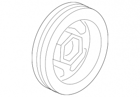 Crankshaft Pulley Acura TLX 15-19 3.5 Front