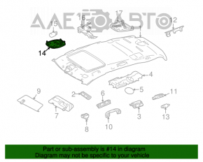 Mercedes X164 GL front light, beige, no grille
