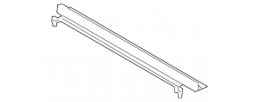 Upper radiator deflector for Toyota Prius 50 16-22