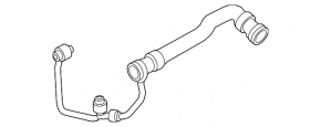 Lower cooling hose BMW 5 F10 12-16 2.0T