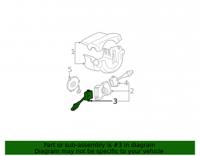 Left steering column switch for Infiniti FX35 FX45 03-08