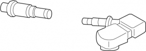 Nissan Murano Z52 19-24 Tire Pressure Sensor 433 MHz