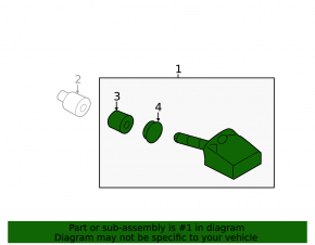 Nissan Murano Z52 19-24 Tire Pressure Sensor 433 MHz